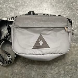 Dutch Bros Reflective Coacha Exclusive Bag Crossbody Shoulder Fanny Gray Purse